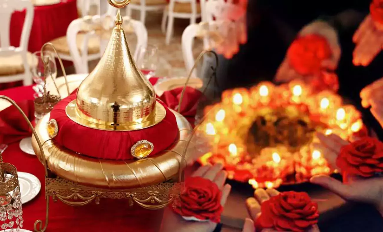 Kına Gecesi Masa Düzeni ve Süslemeler